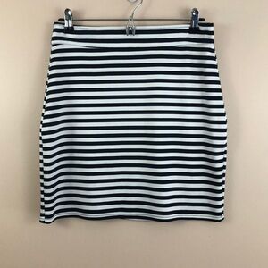 Annabella Striped Mini Skirt Large